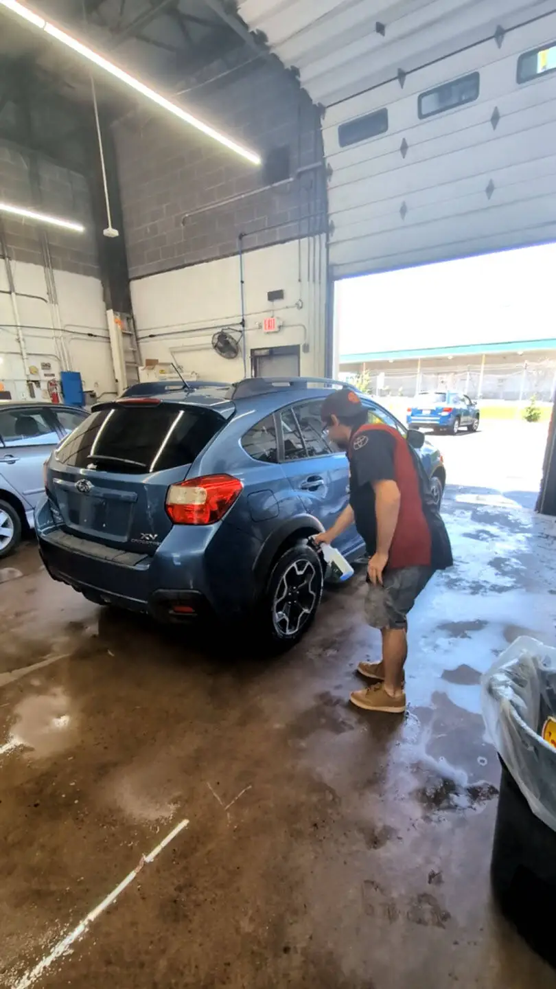 Deep interior trunk cleaning