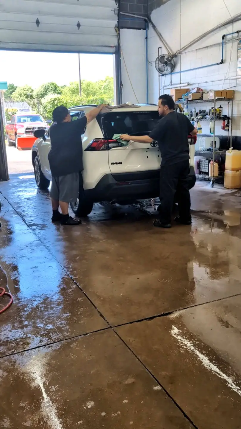 Complete exterior detail on an SUV at Shine Doctor